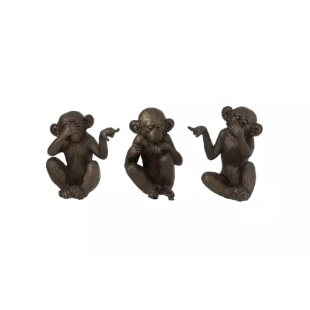 Série de 3 singes de la sagesse