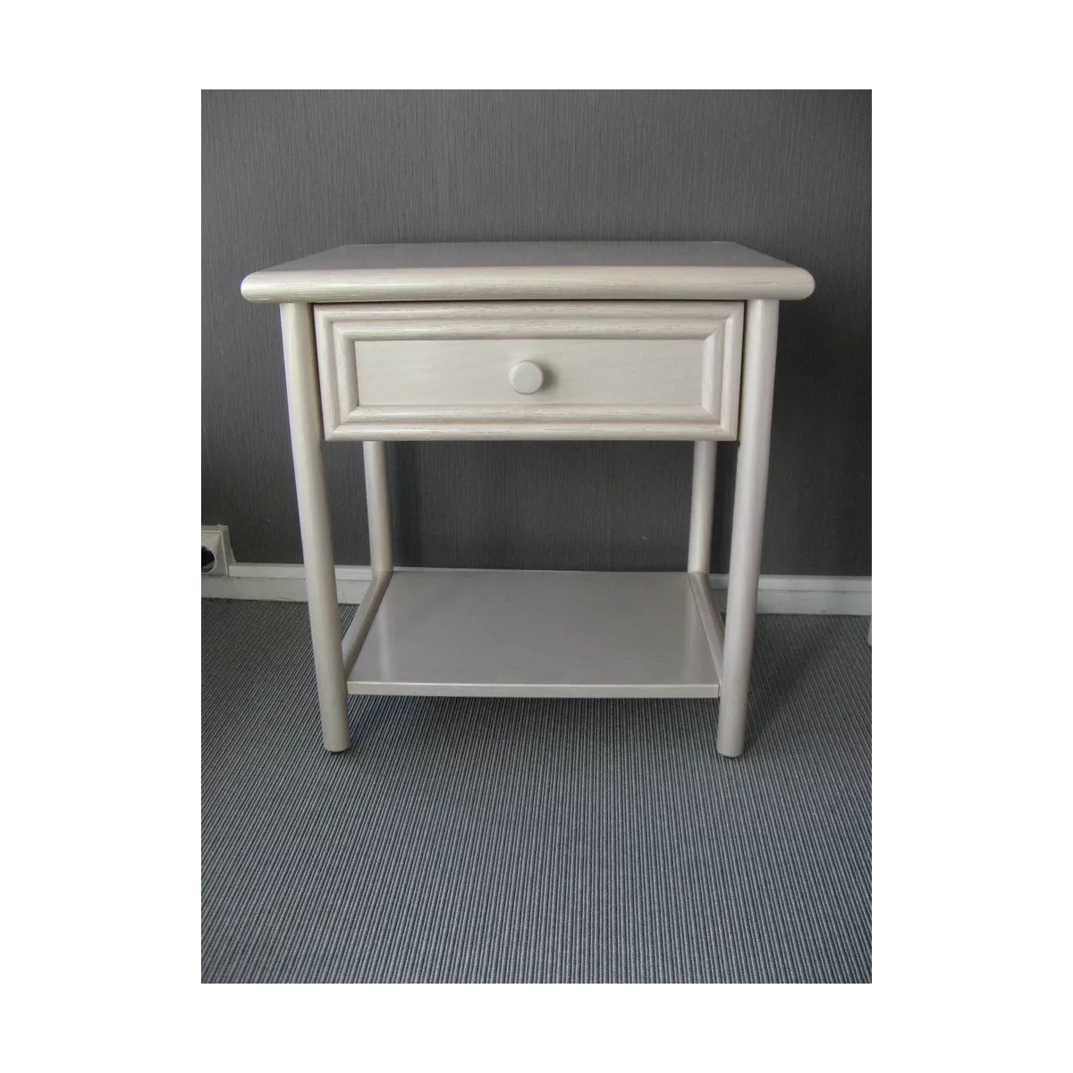 Lit Palmette avec Arc Nacre