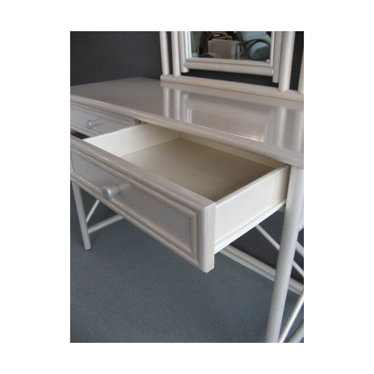 Coiffeuse Palmette Nacre