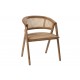 Fauteuil Teck et Cannage