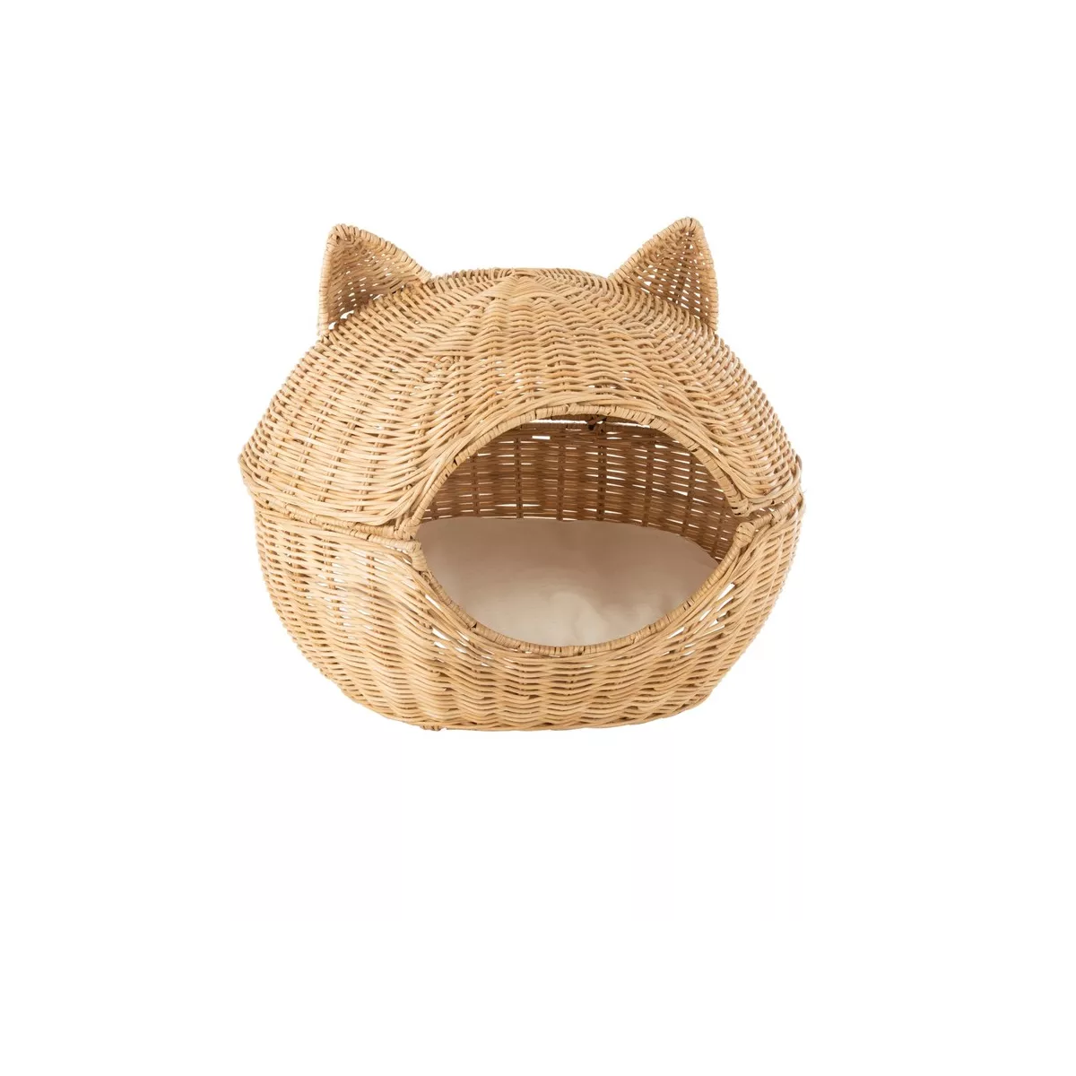 Panier pour Chat en Rotin