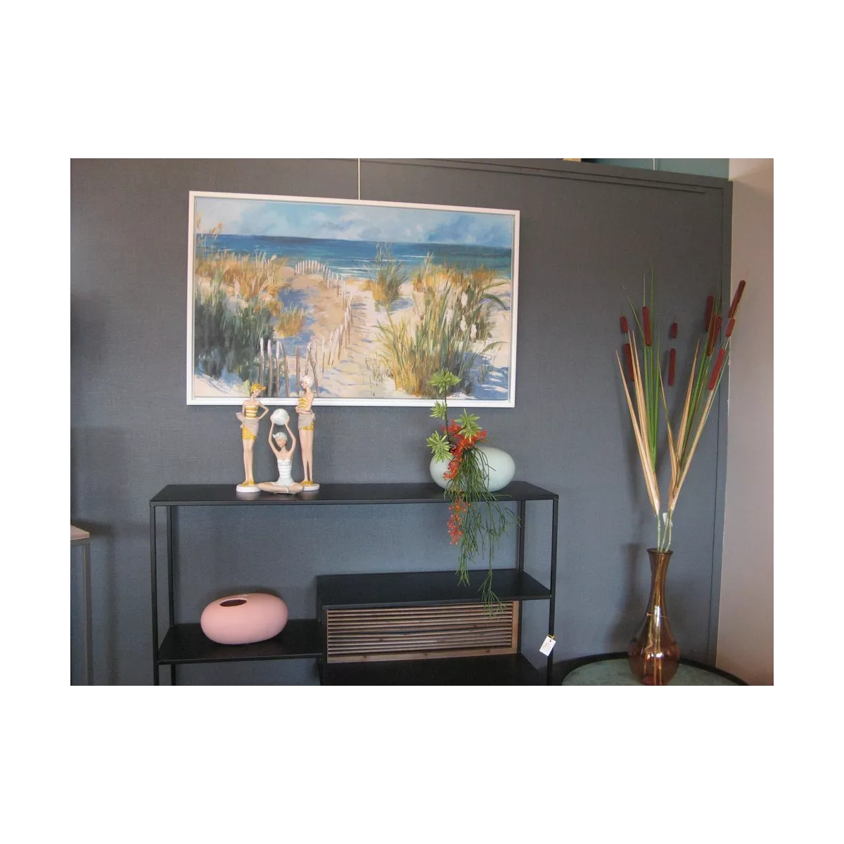 Tableau Dune coucher soleil 100 x 60