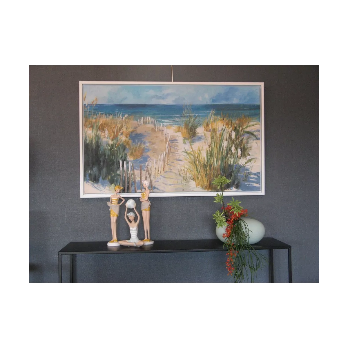 Tableau Dune coucher soleil 100 x 60