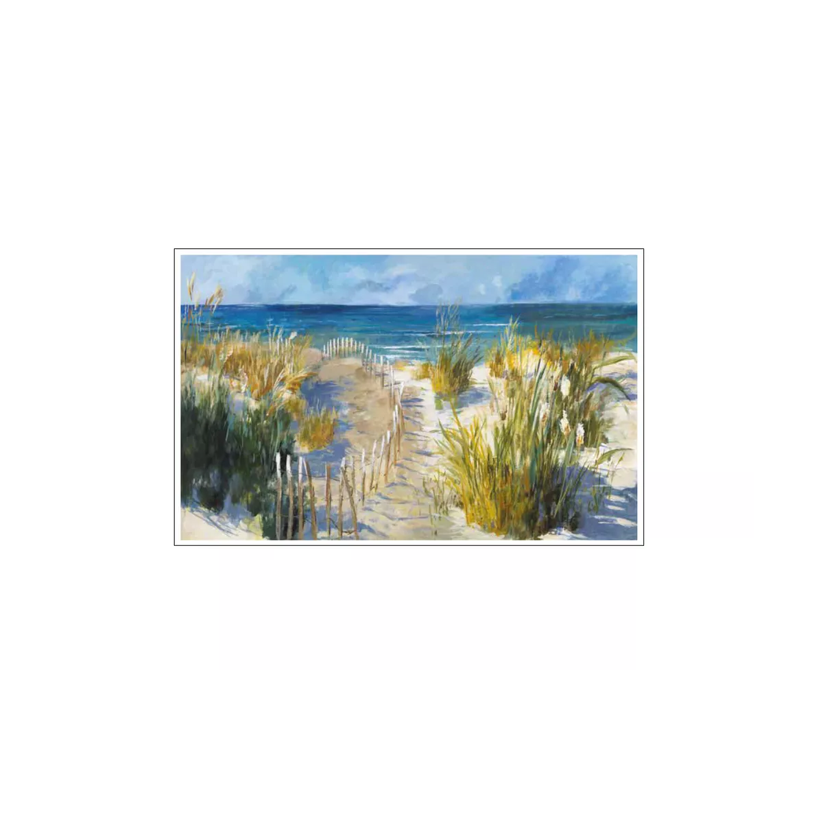 Tableau Dune coucher soleil 100 x 60