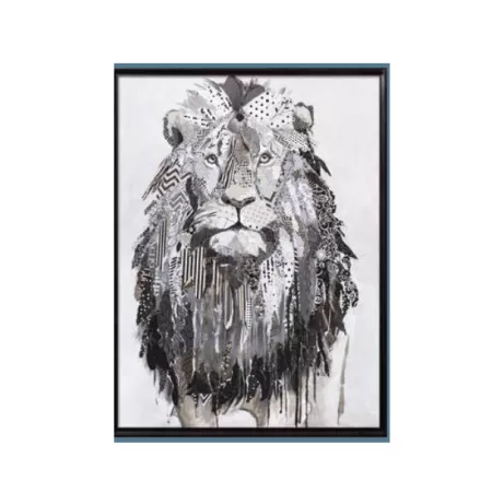 Tableau Lion 90x70