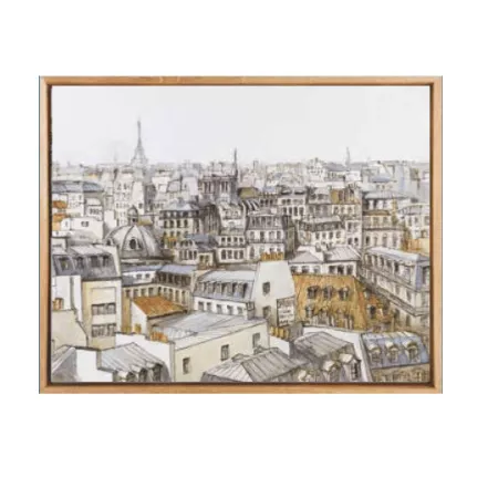 Tableau Toits de Paris