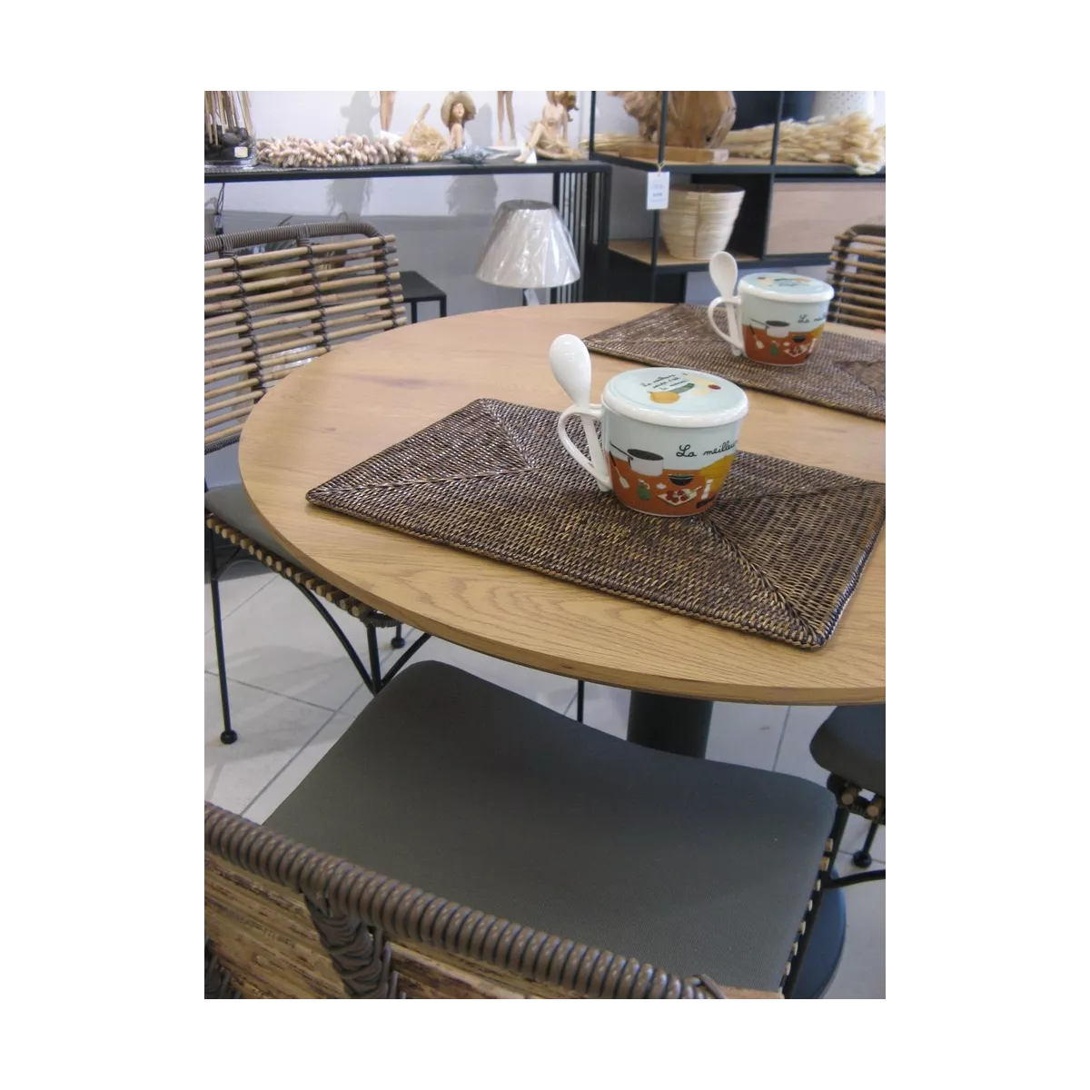 Set de table en rotin Antique 46x31