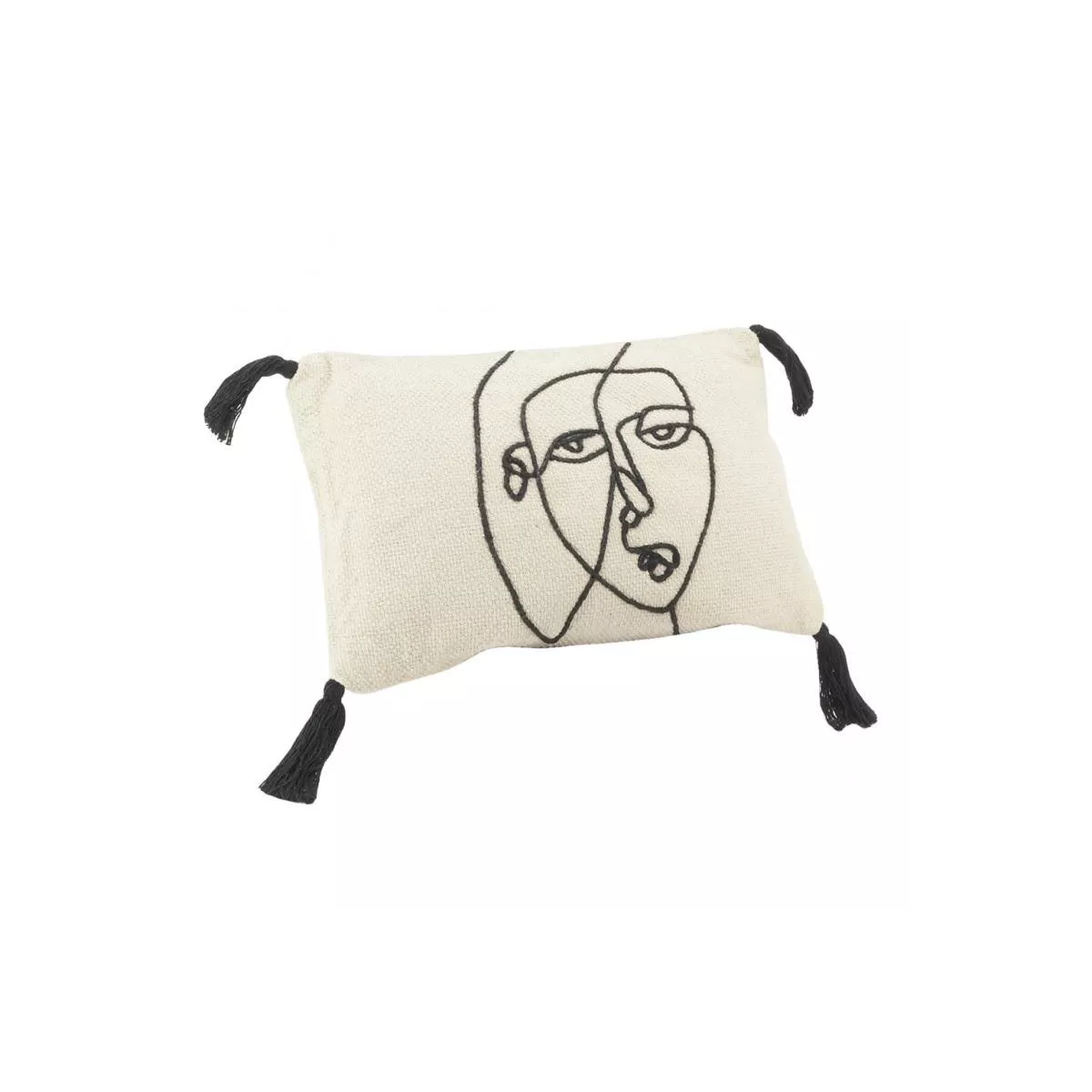 Coussin Visage Coton 50x30