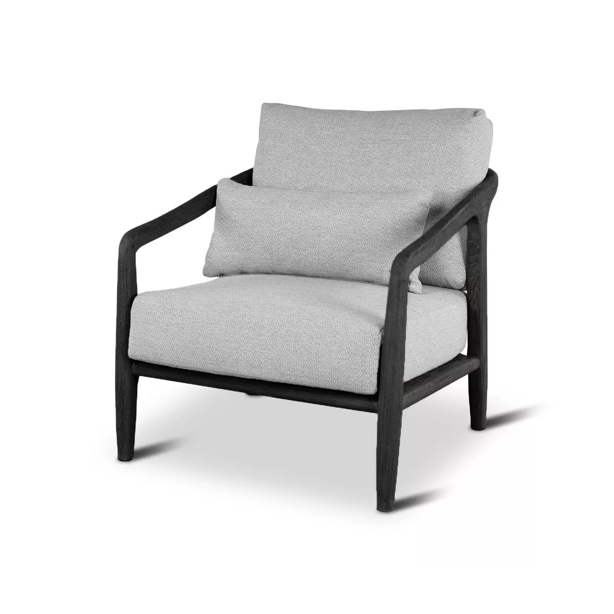 Fauteuil Anais Teck noir