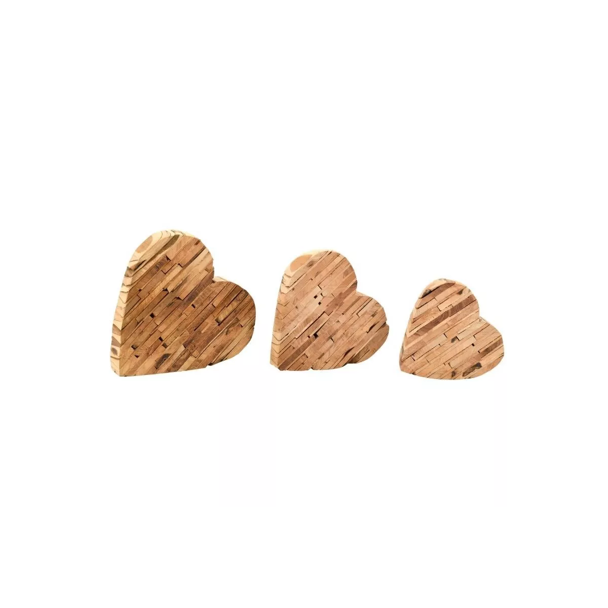 Coeur en bois 30x30