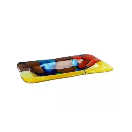 Coupe en verre Vulcano rectangulaire 50x25