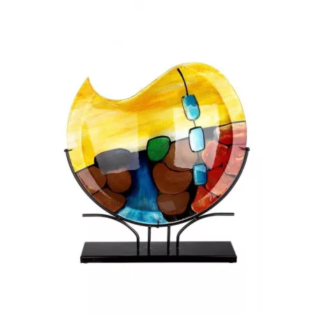 Vase Vulcano Pâte de verre