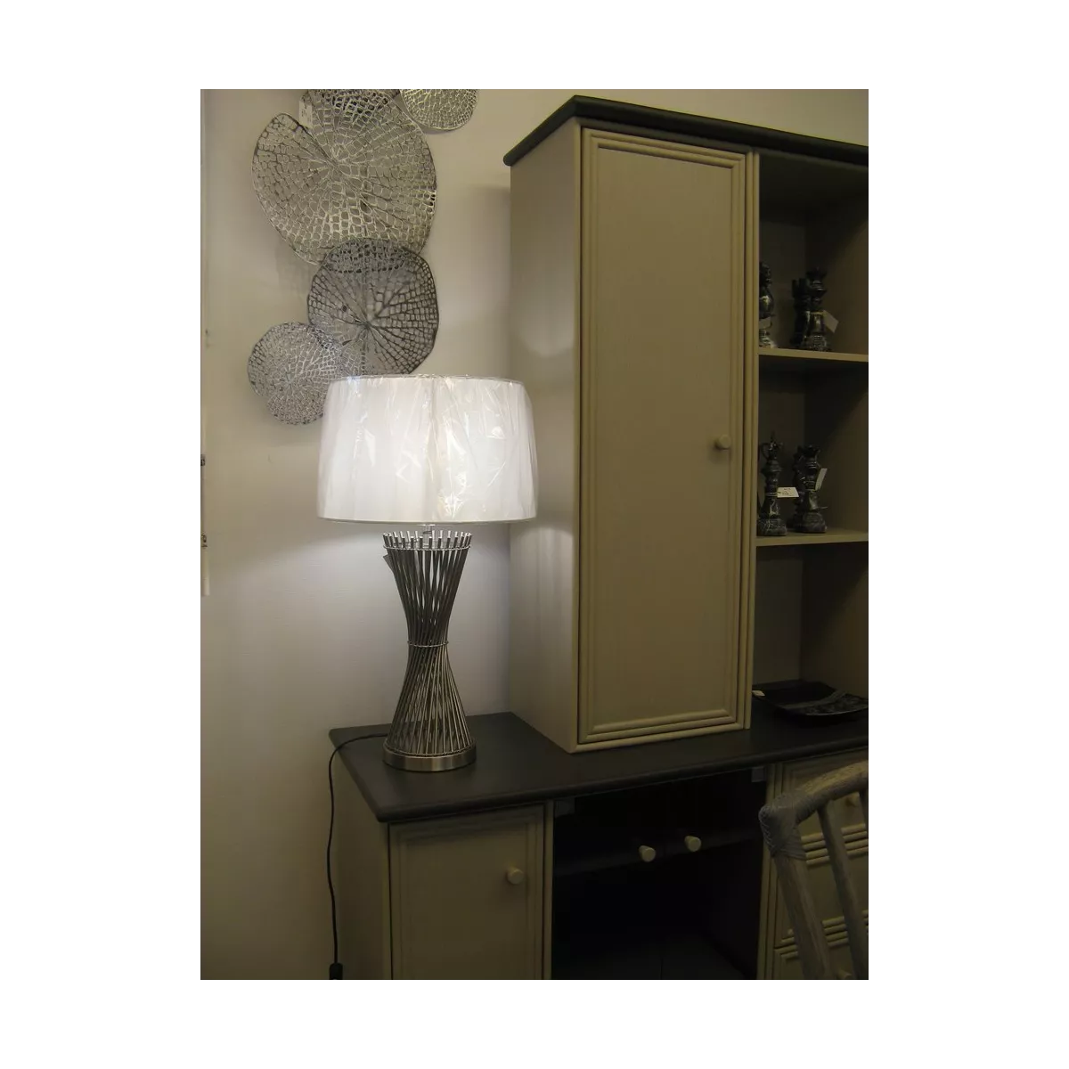 Lampe en métal Spirale H.71cm