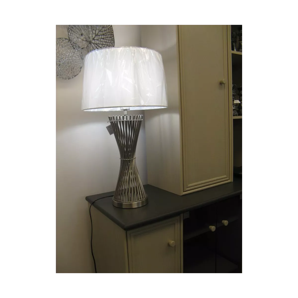 Lampe en métal Spirale H.71cm