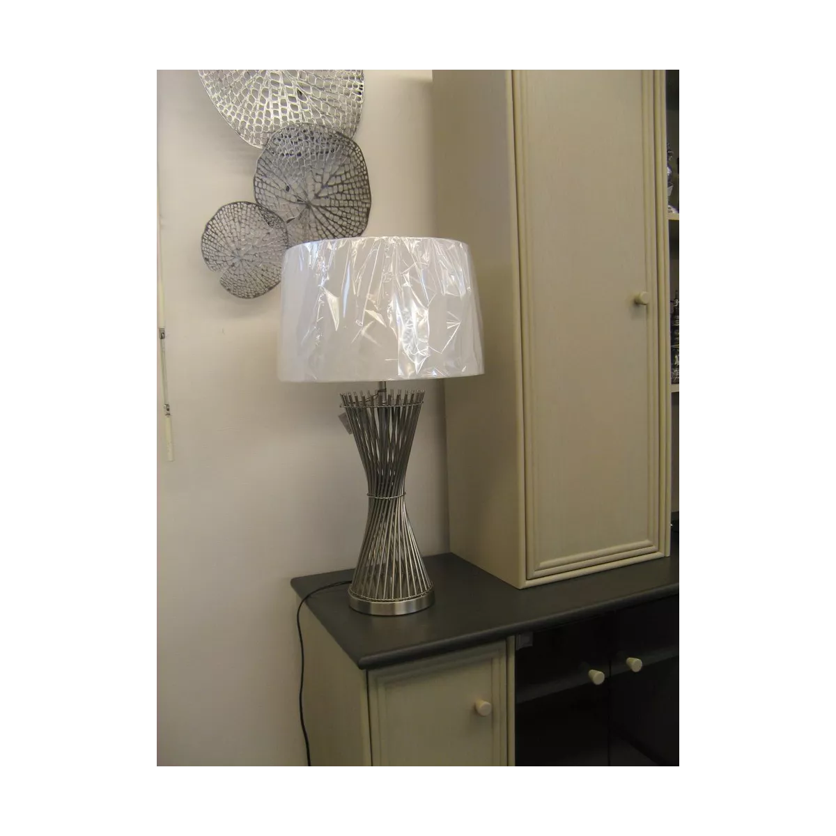 Lampe en métal Spirale H.71cm