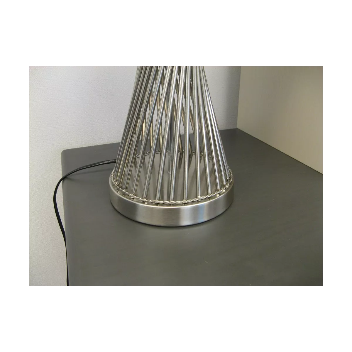 Lampe en métal Spirale H.71cm