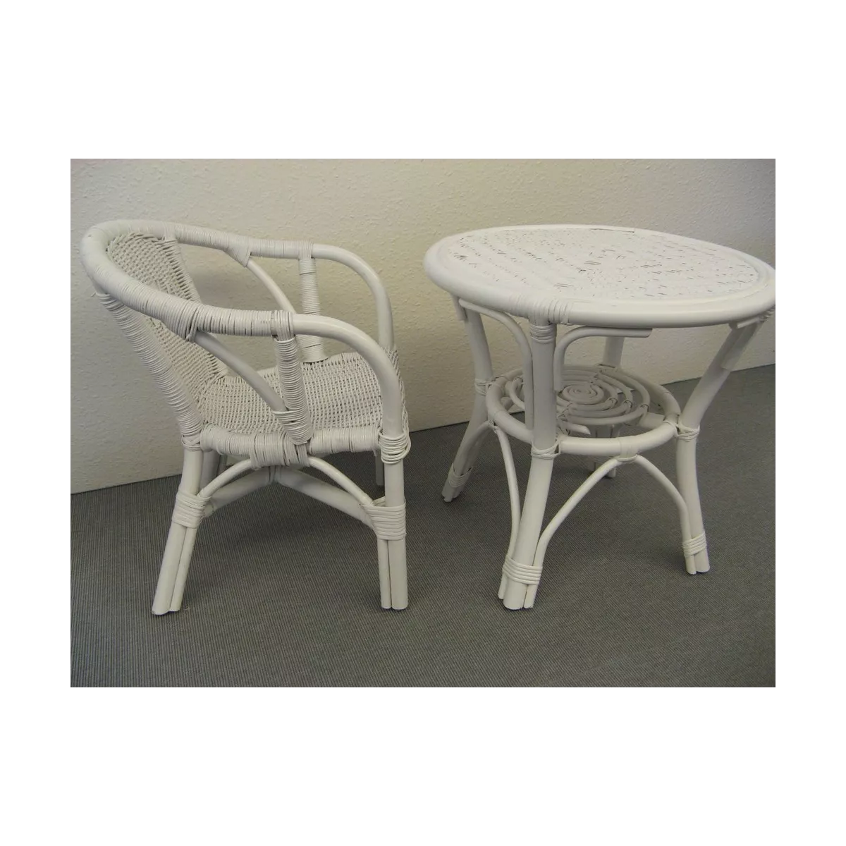 Fauteuil Enfant Edgar Blanc