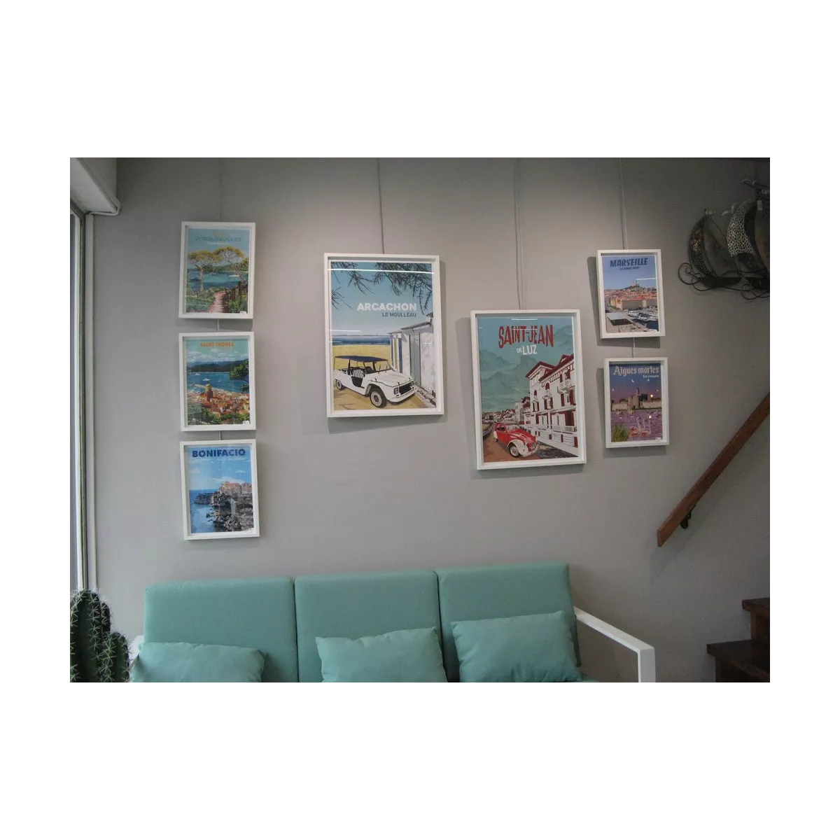 Tableau Poster Porquerolles 30x40