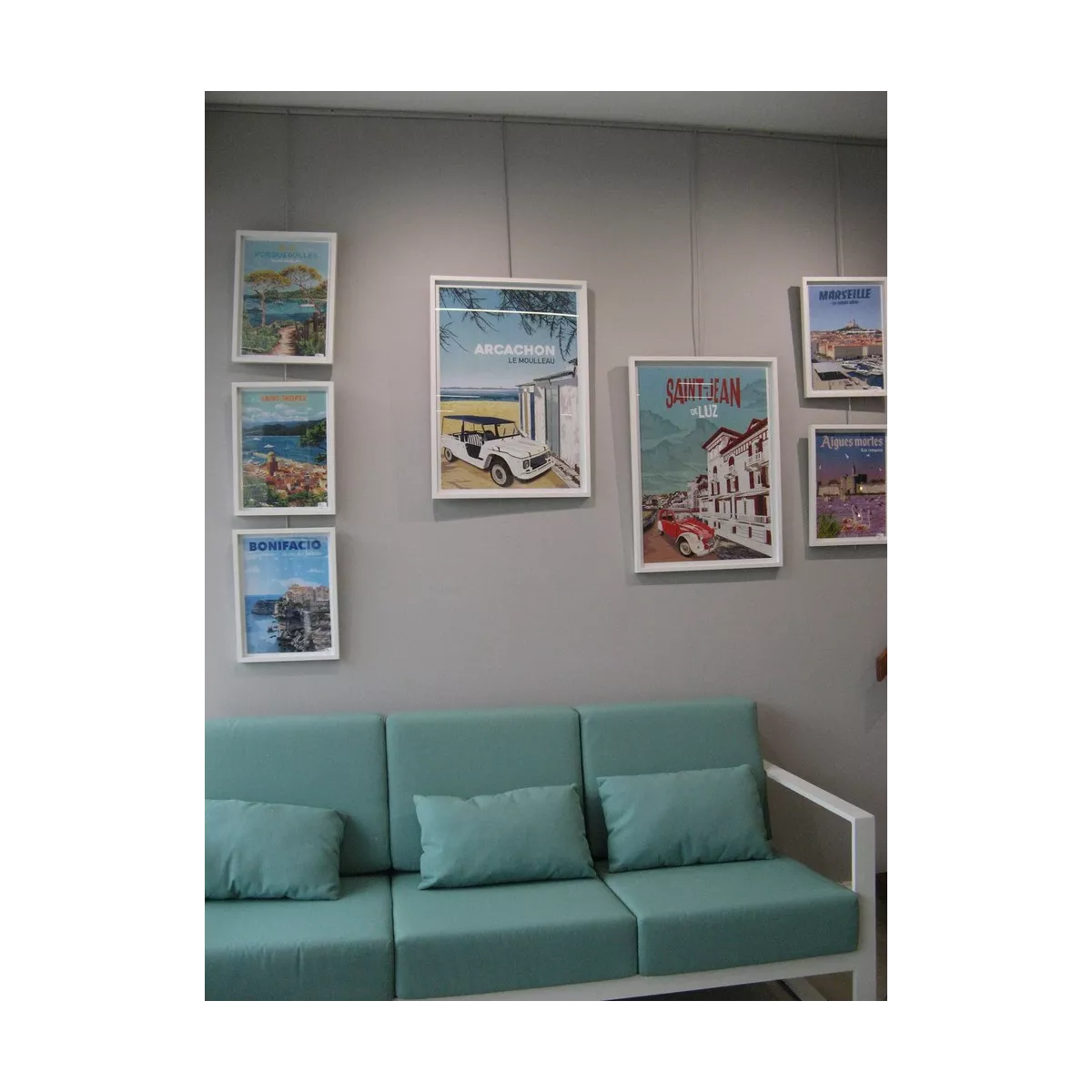 Tableau Poster Paris 30x40