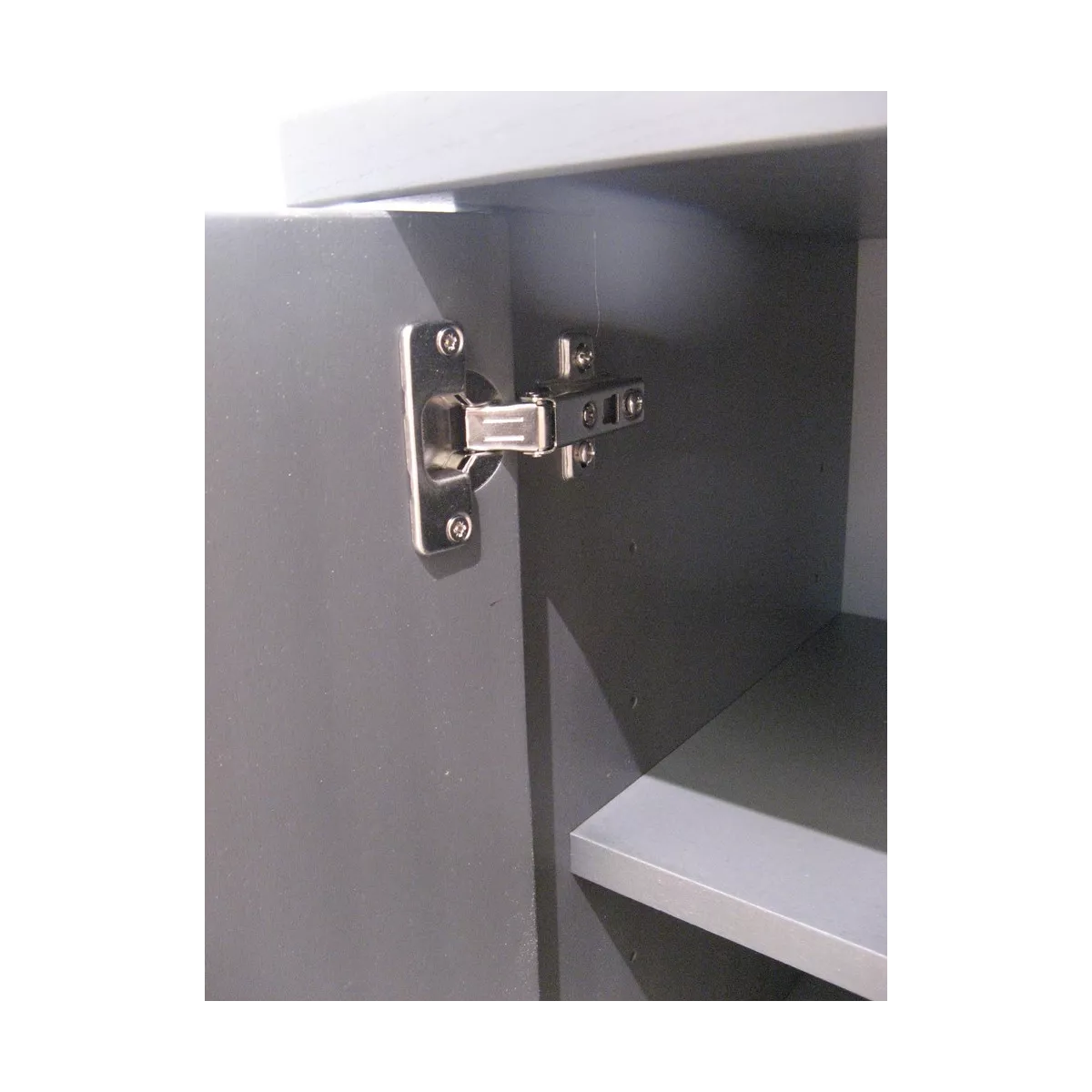 Meuble Naxos 84x37 : 2 Portes et 2 Tiroirs Titan