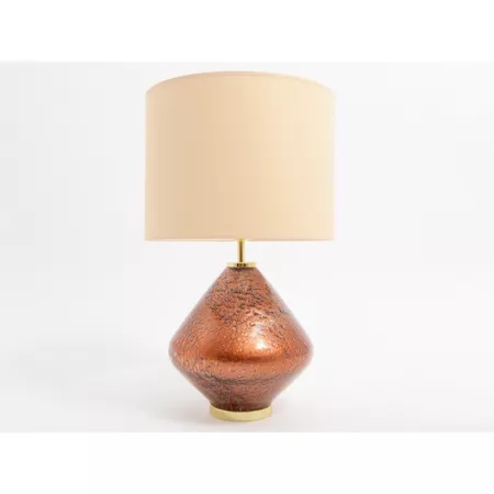 Lampe Allure Verre cuivre 32x53