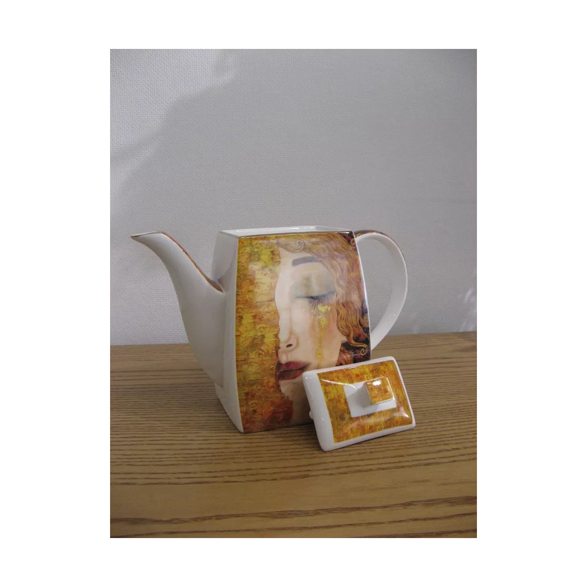 Théière/Cafetière Klimt Larme d'or