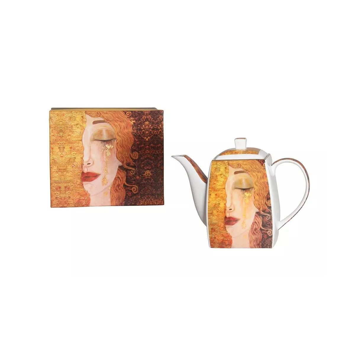 Théière/Cafetière Klimt Larme d'or