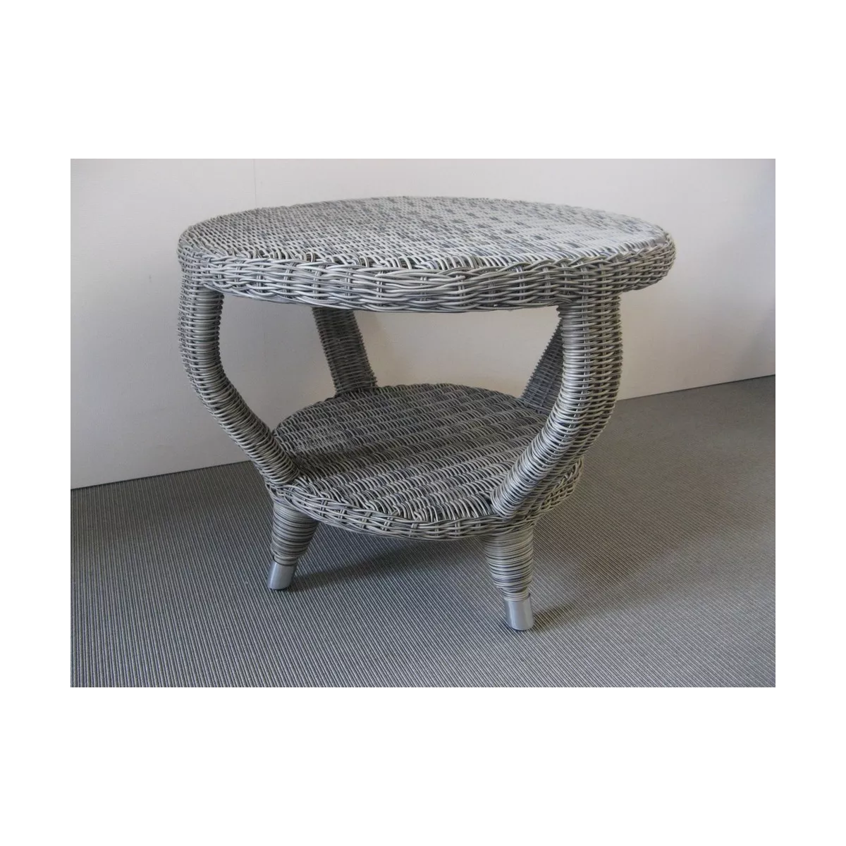 Table Basse Vino Résine Grise