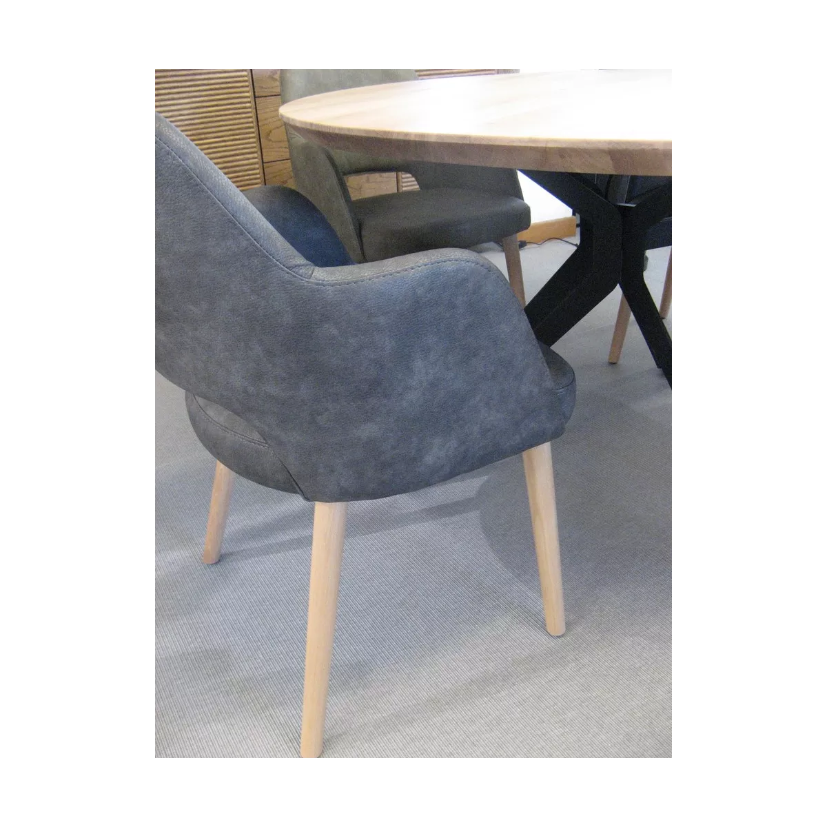Chaise Eva Bora Anthracite