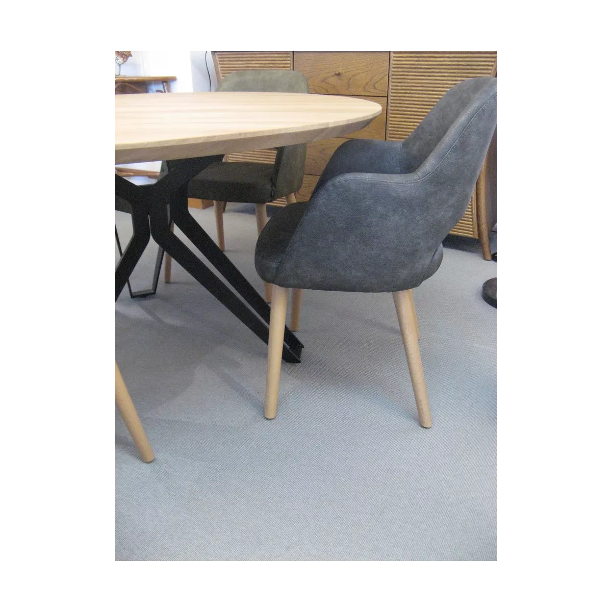 Chaise Eva Bora Anthracite