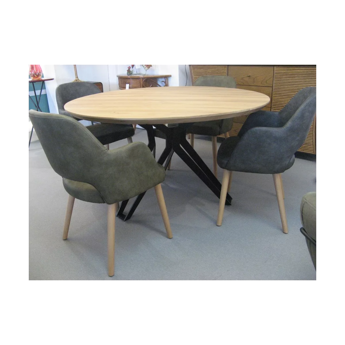 Chaise Eva Bora Anthracite