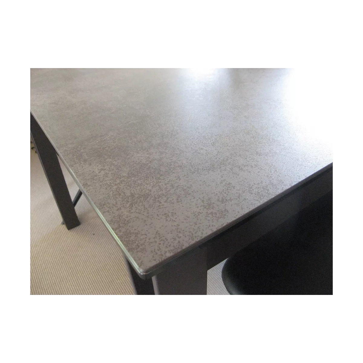 Table Osaka 180cm en Céramique Iron Grey