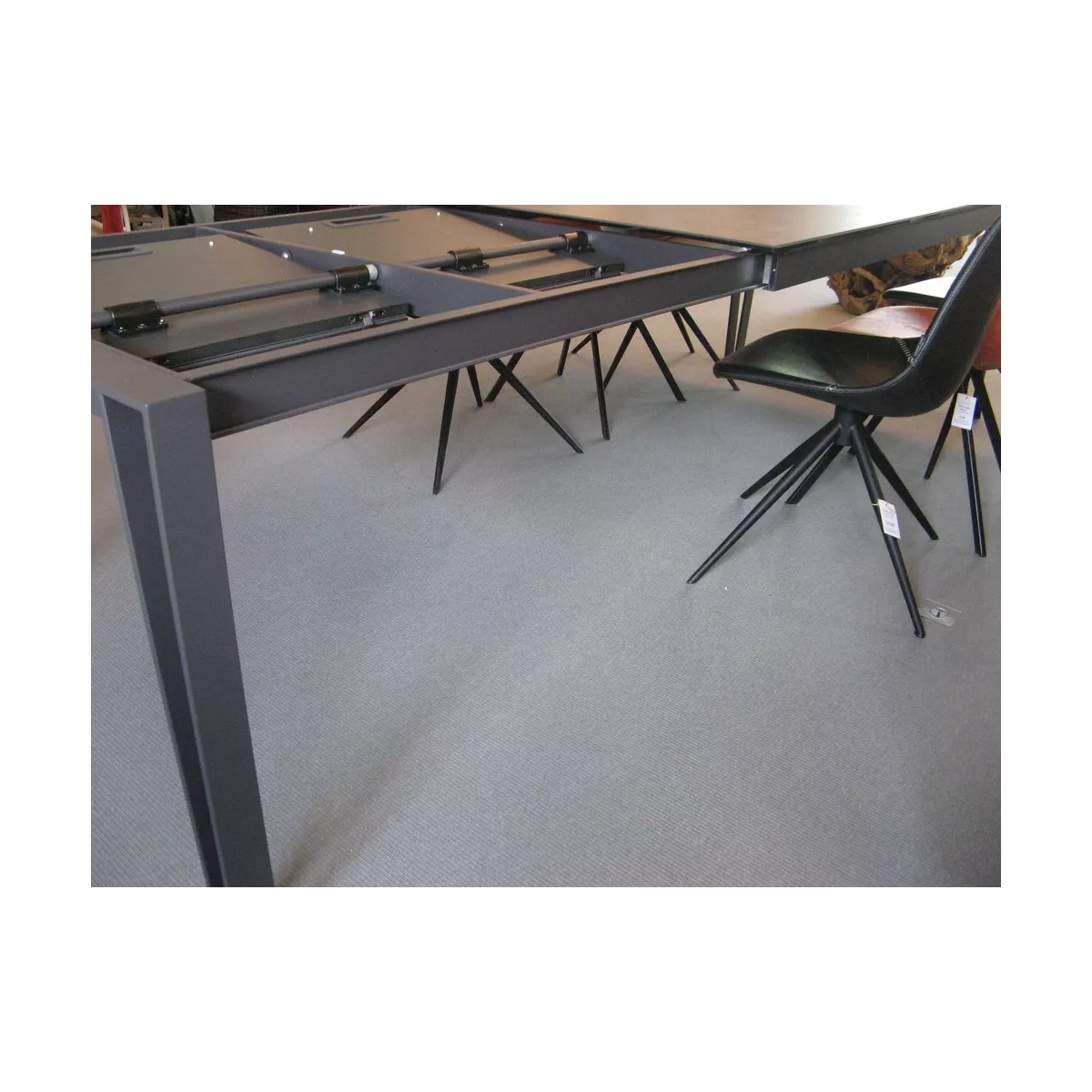Table Osaka 180cm en Céramique Iron Grey