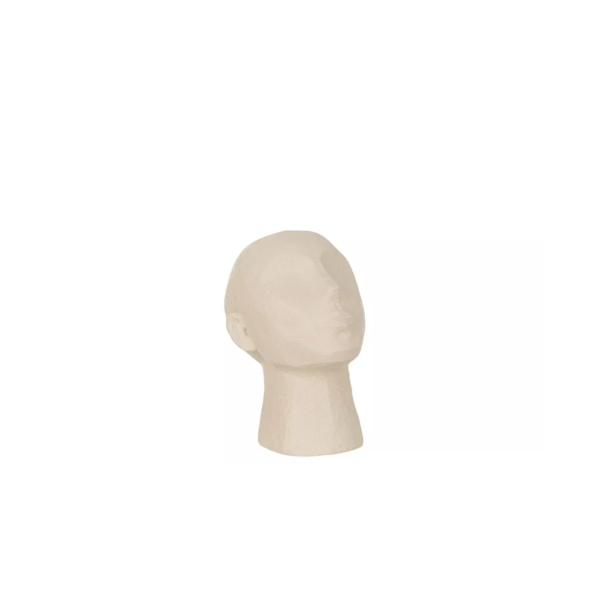 Tête Résine Beige h22cm