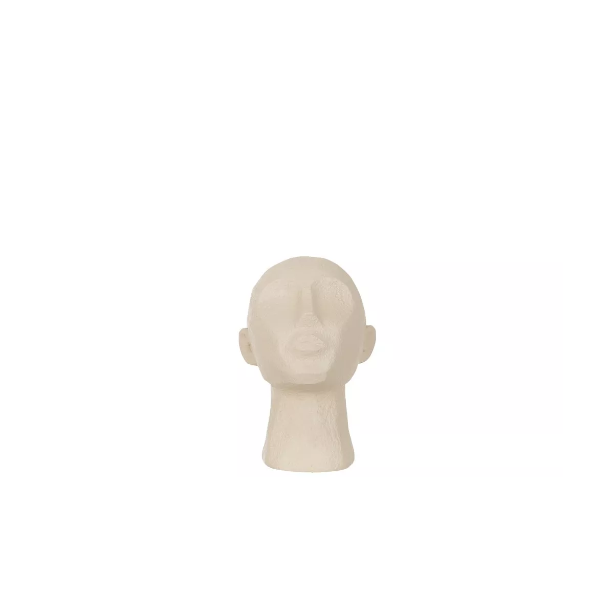 Tête Résine Beige h22cm