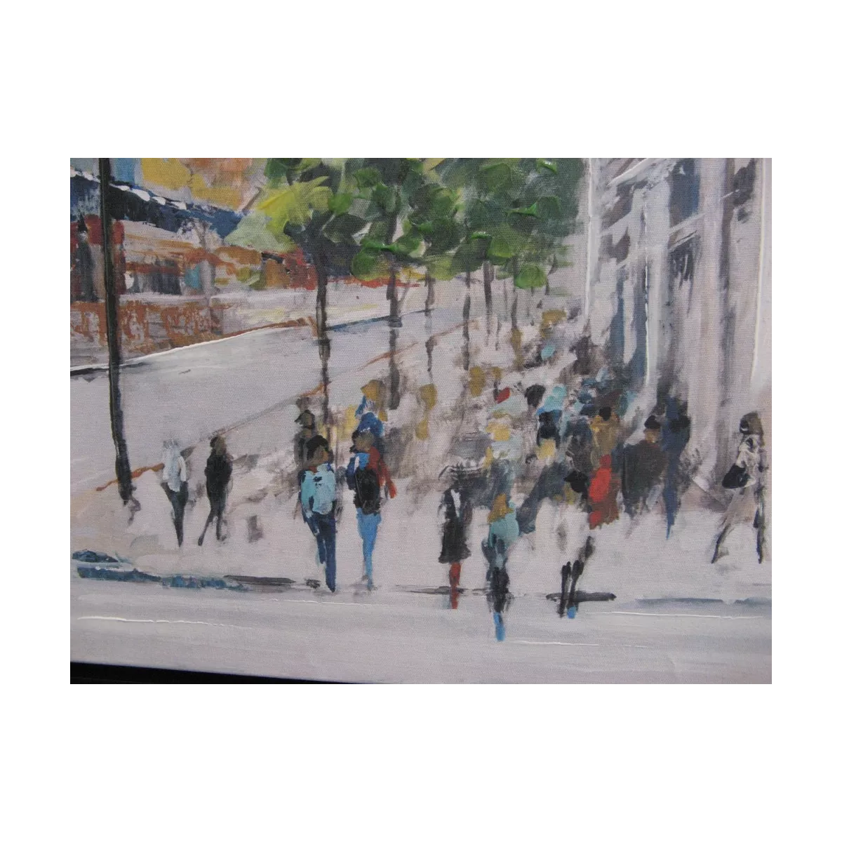 Tableau Londres 60x80 Noir