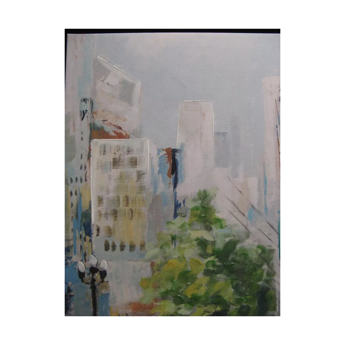 Tableau Londres 60x80 Noir