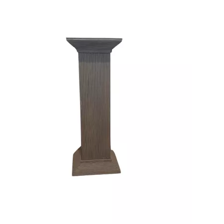 Colonne Grecque en Rotin H.91 cm Taupe