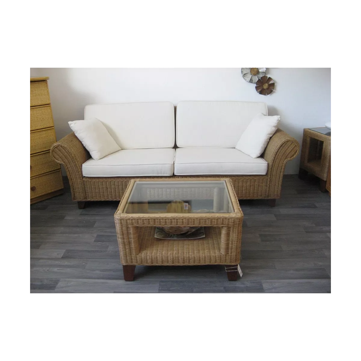 Coussin Ecru pour Canapé Katia 2 Places