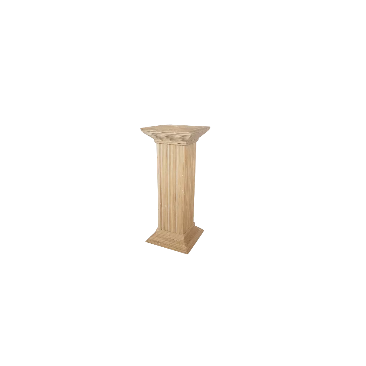 Colonne Grecque en Rotin H.67 cm Brut