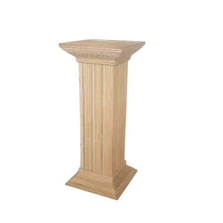 Colonne Grecque en Rotin H.67 cm Brut