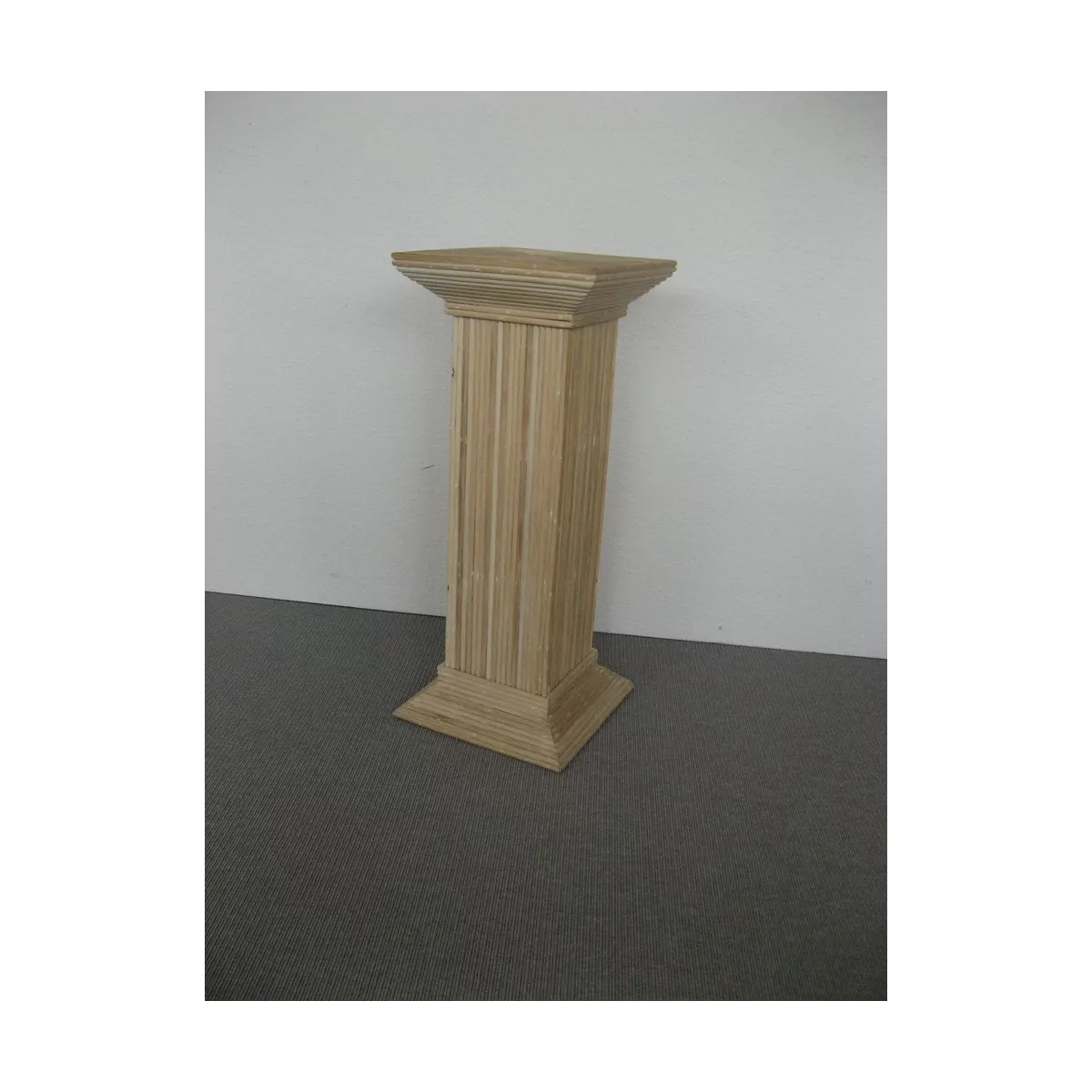 Colonne Grecque en Rotin H.67 cm Brut