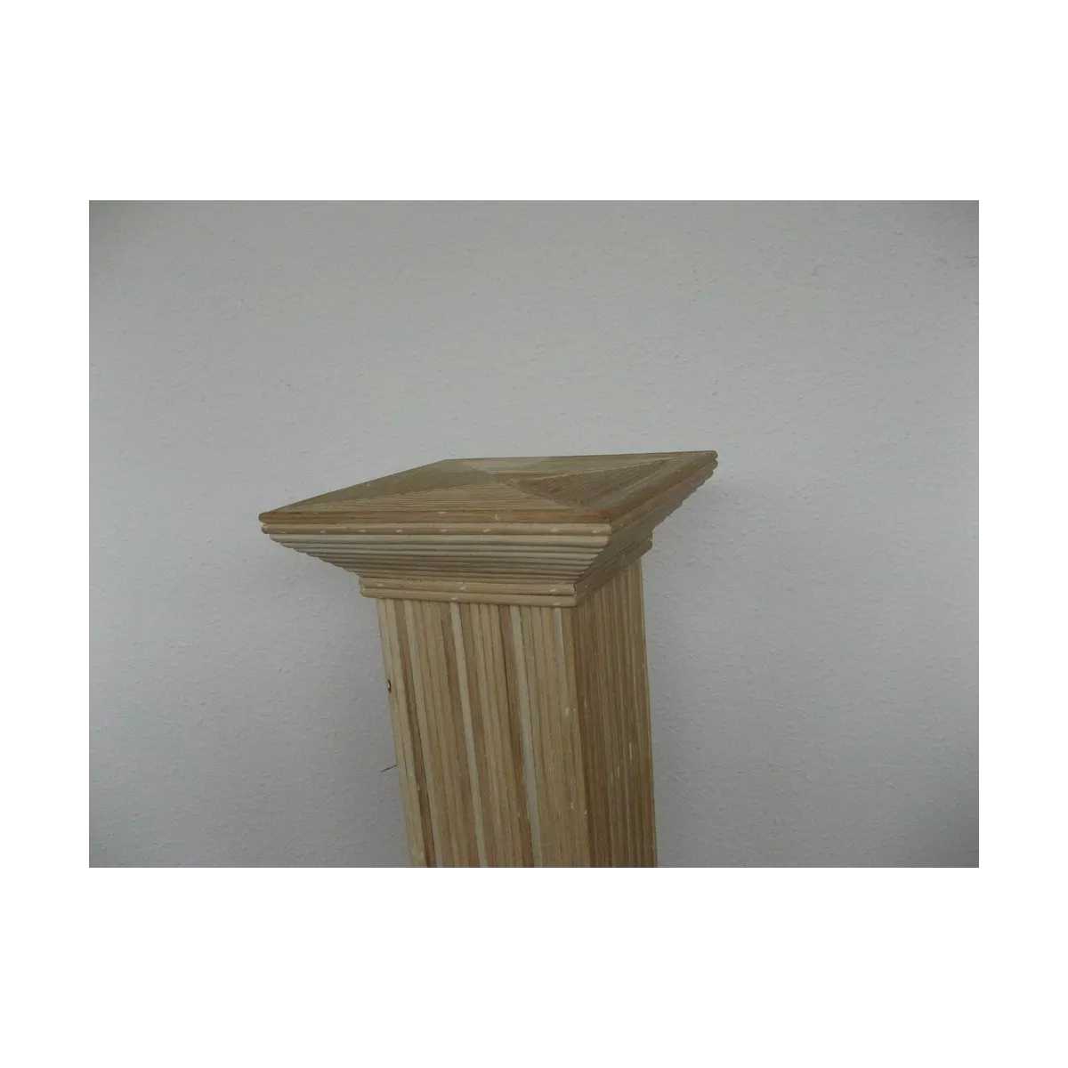 Colonne Grecque en Rotin H.67 cm Brut