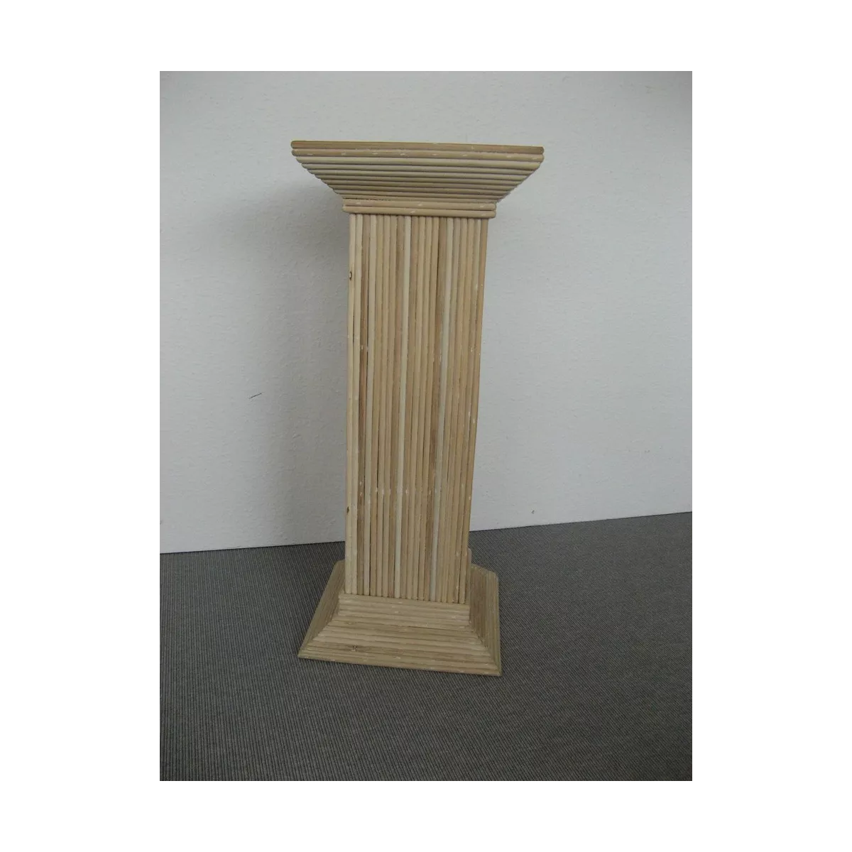 Colonne Grecque en Rotin H.67 cm Brut