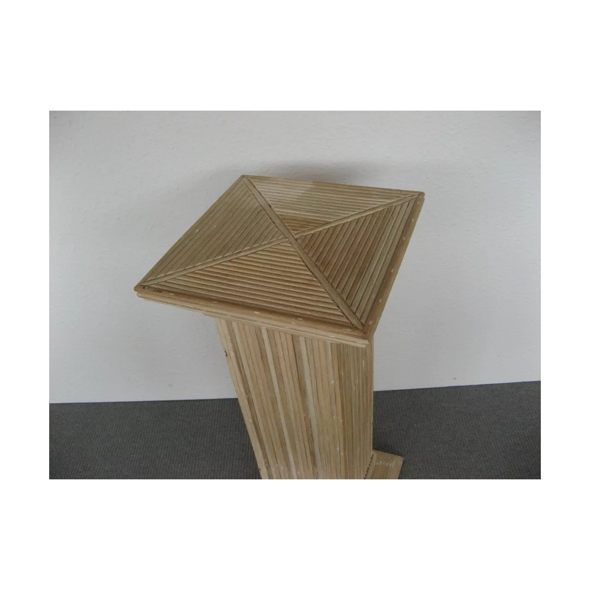 Colonne Grecque en Rotin H.67 cm Brut