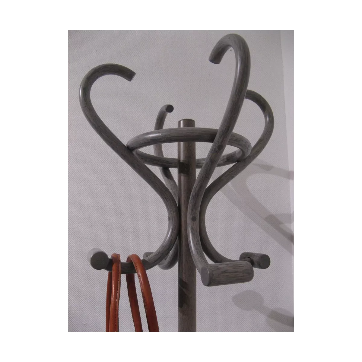Porte Manteaux Rotin Coloris Gris