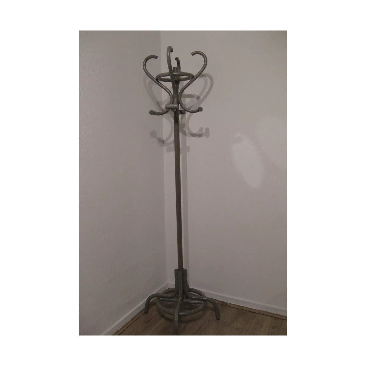 Porte Manteaux Rotin Coloris Gris