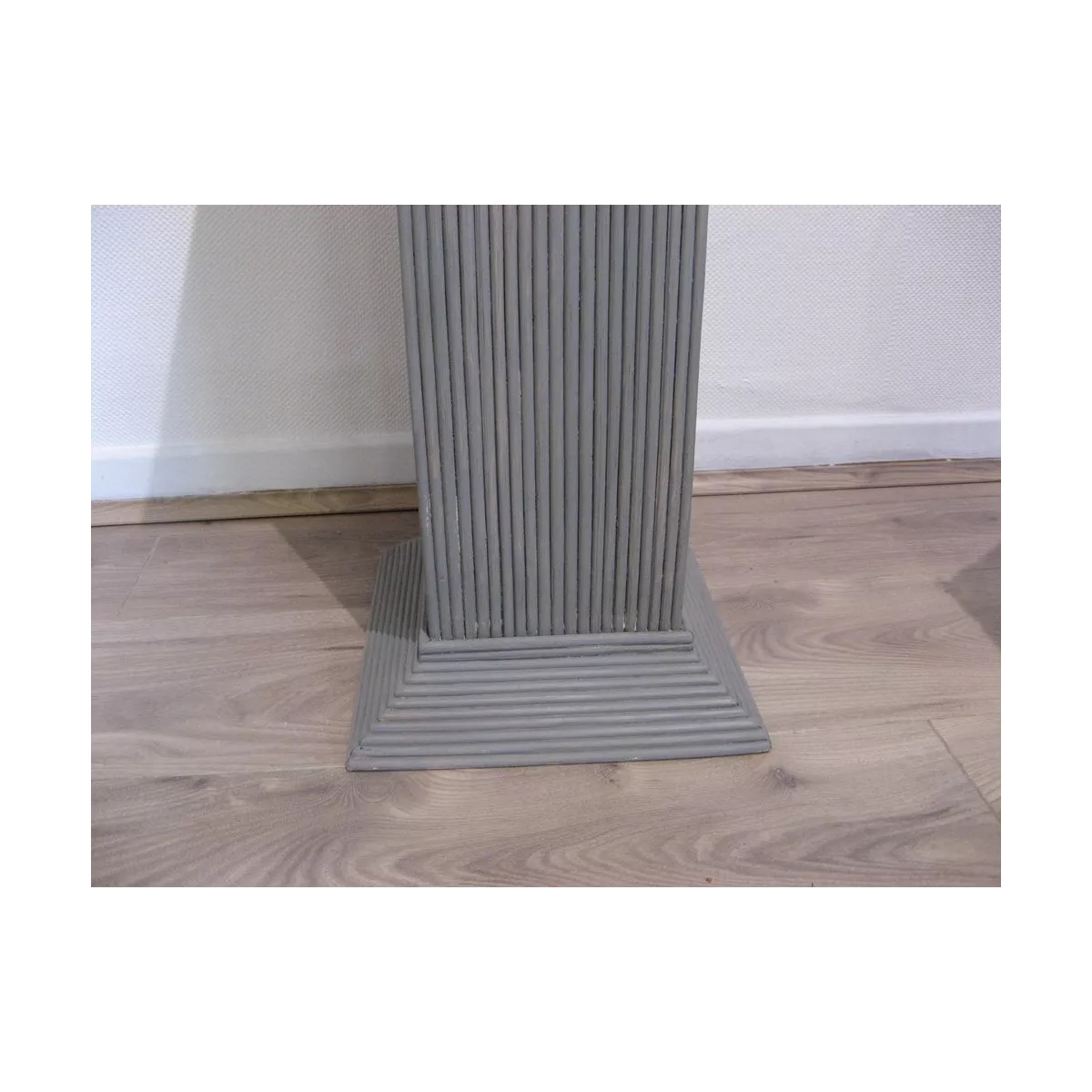 Colonne Grecque en Rotin H.67 cm Taupe