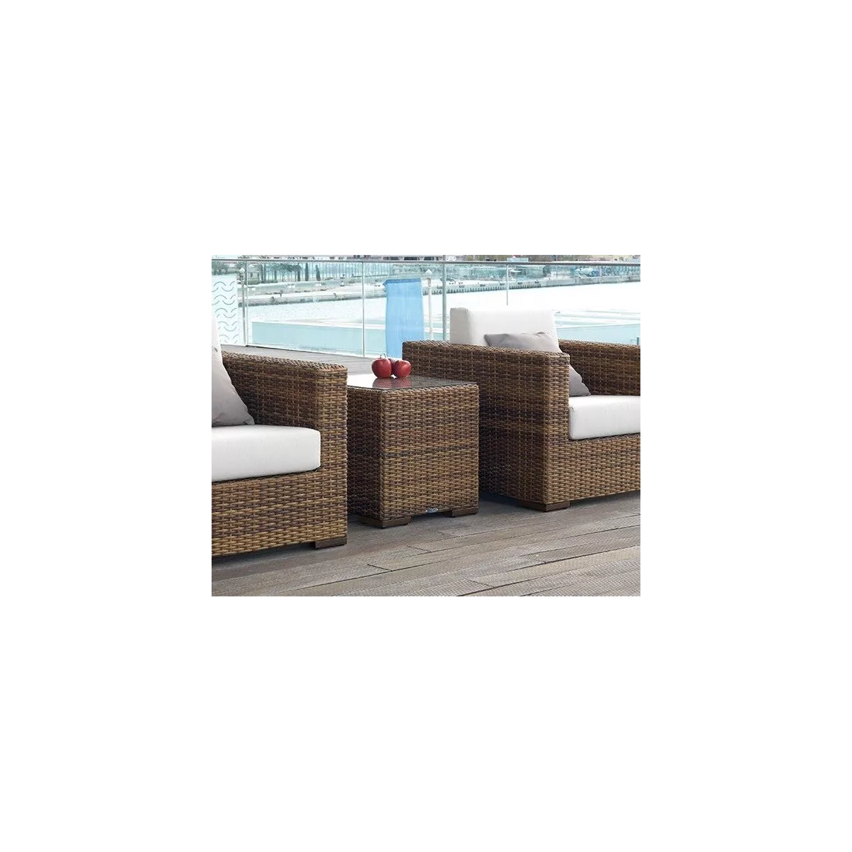Table Basse Résine Dakar 55x55