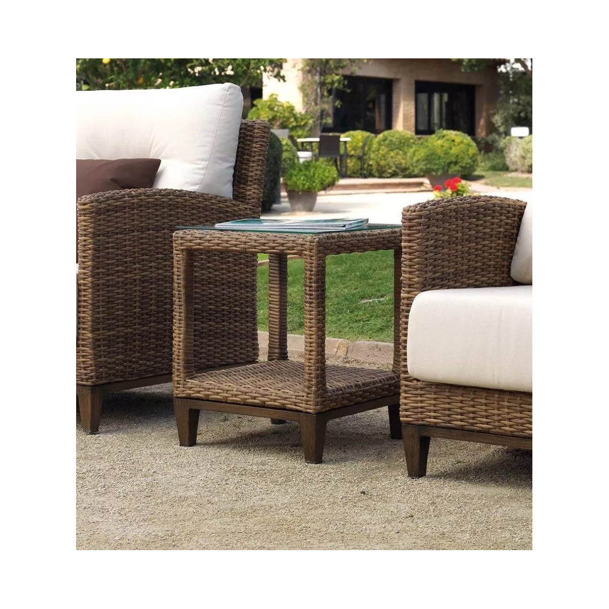 Table Basse Résine Agadir 47x47